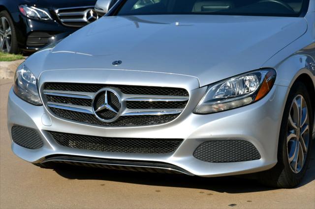 used 2018 Mercedes-Benz C-Class car, priced at $21,000