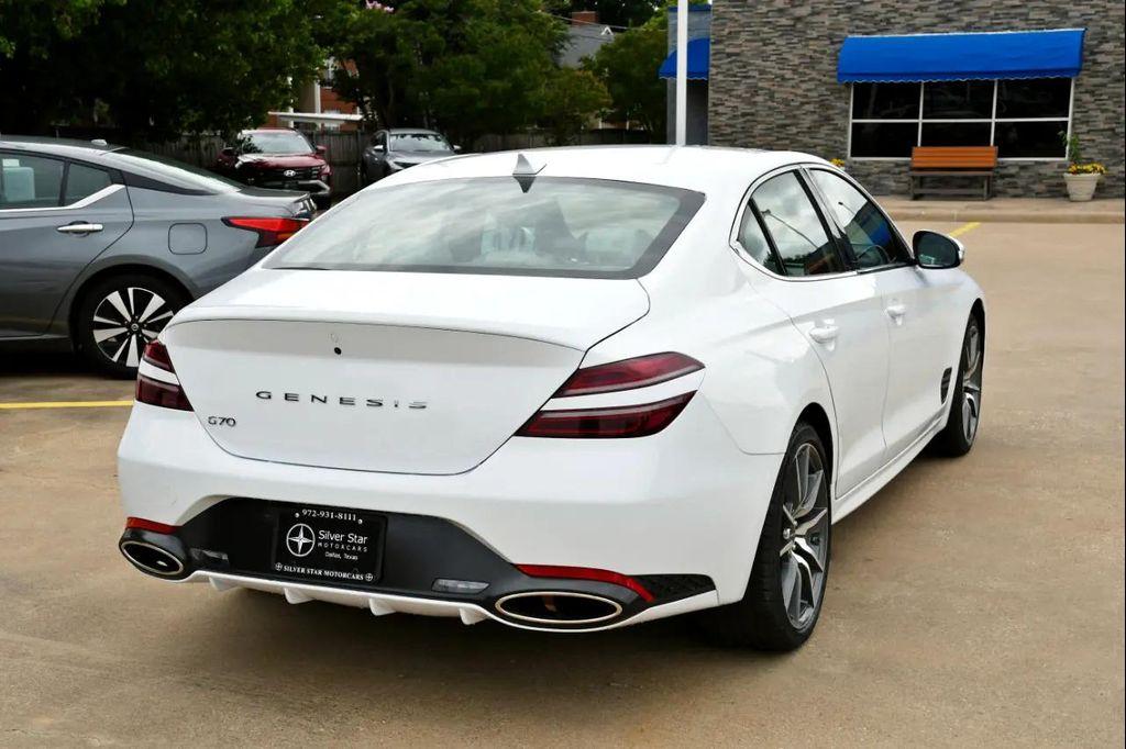 used 2024 Genesis G70 car, priced at $32,900