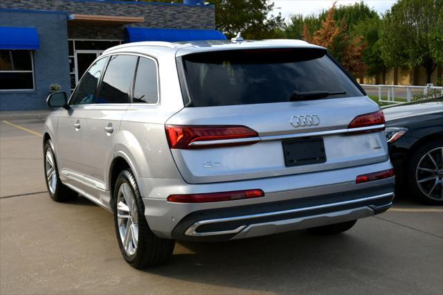 used 2021 Audi Q7 car, priced at $34,900