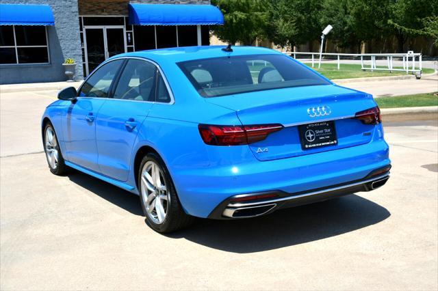 used 2022 Audi A4 car, priced at $29,900