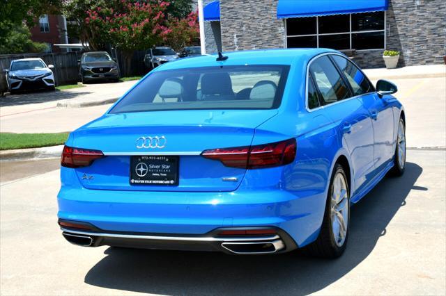 used 2022 Audi A4 car, priced at $29,900