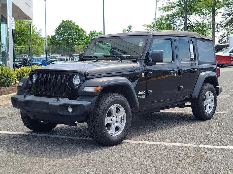 used 2021 Jeep Wrangler Unlimited car, priced at $27,500