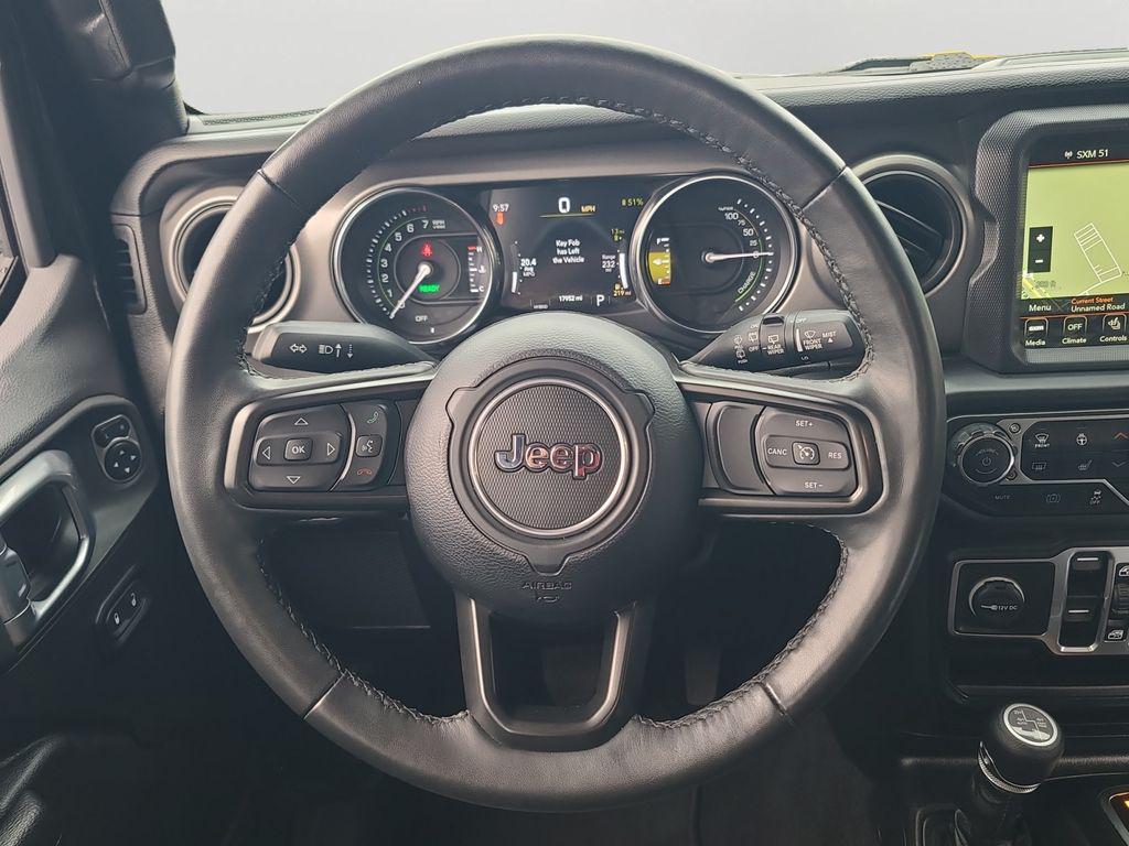 used 2023 Jeep Wrangler 4xe car, priced at $33,575