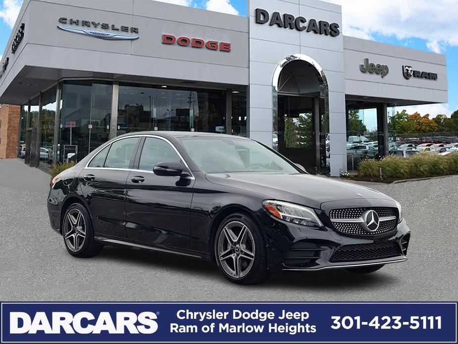 used 2021 Mercedes-Benz C-Class car, priced at $30,000