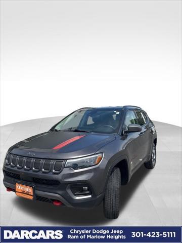 used 2022 Jeep Compass car, priced at $24,499