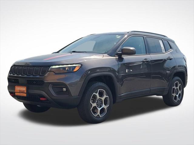 used 2022 Jeep Compass car, priced at $23,899