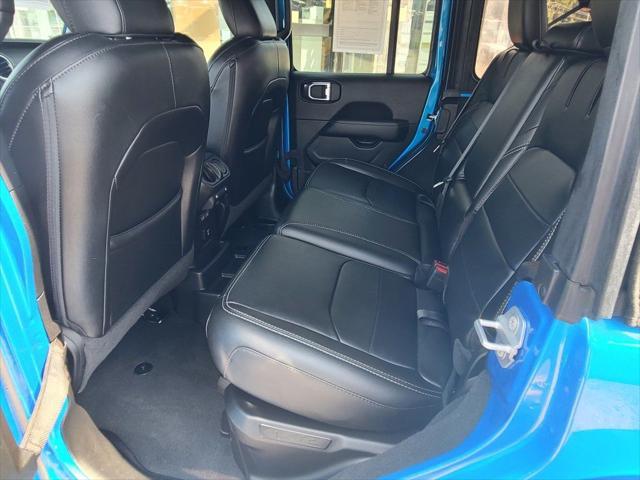 used 2022 Jeep Wrangler Unlimited 4xe car, priced at $33,700