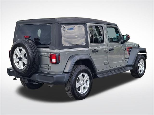 used 2023 Jeep Wrangler car, priced at $31,399