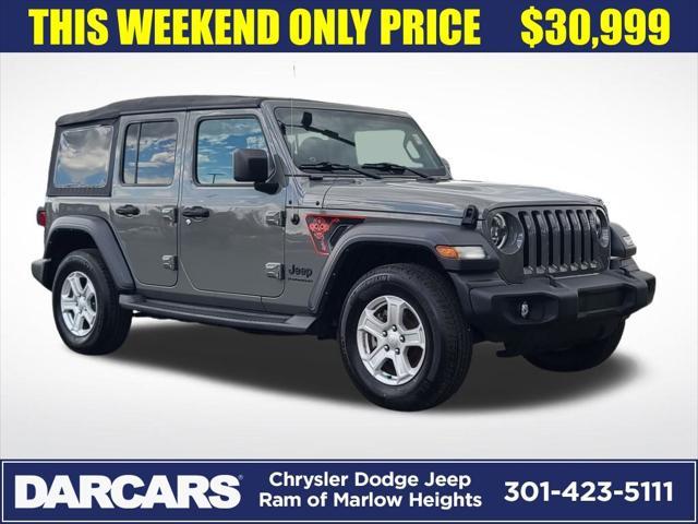 used 2023 Jeep Wrangler car, priced at $30,999
