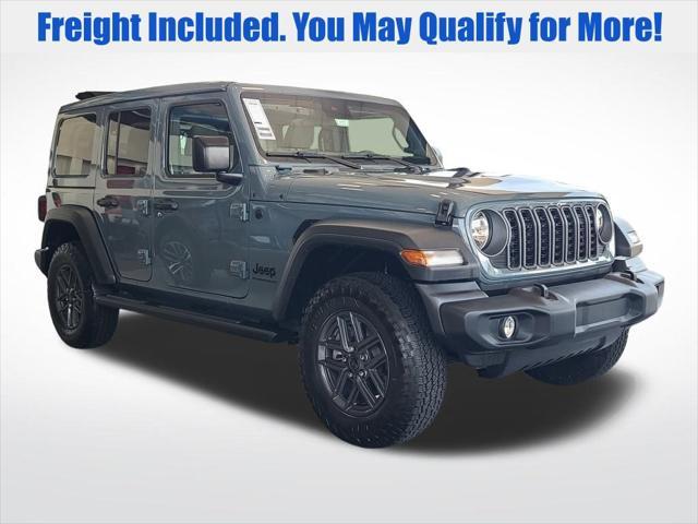 new 2025 Jeep Wrangler car, priced at $49,641