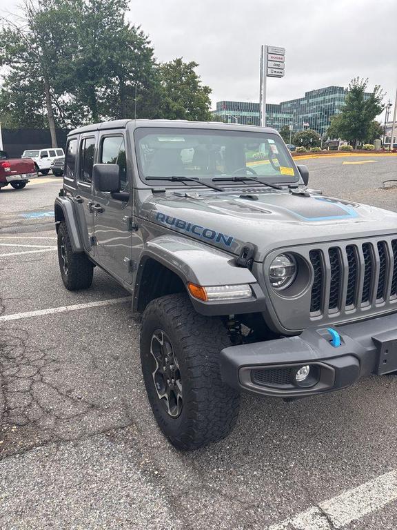 used 2021 Jeep Wrangler Unlimited 4xe car, priced at $33,995