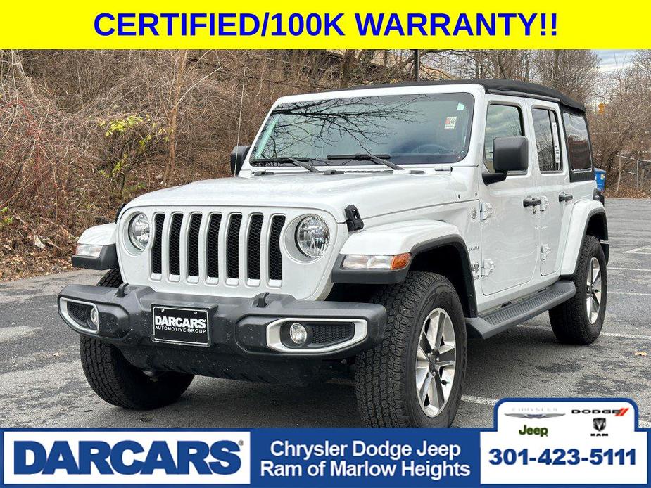 used 2022 Jeep Wrangler Unlimited car, priced at $41,500
