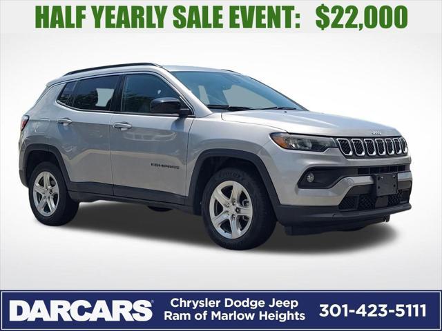 used 2024 Jeep Compass car, priced at $22,000