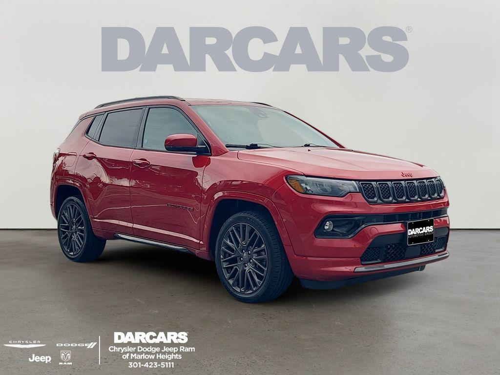 used 2023 Jeep Compass car, priced at $21,500
