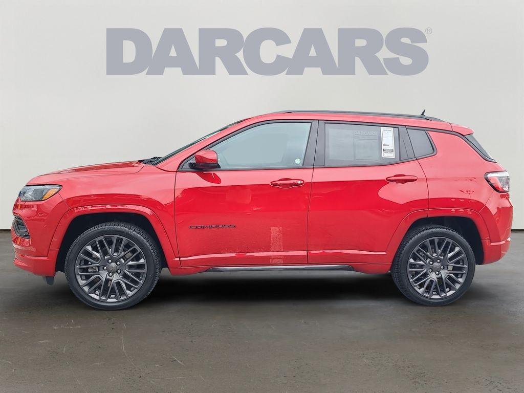 used 2023 Jeep Compass car, priced at $21,500
