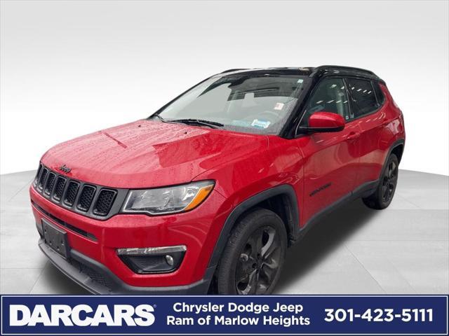 used 2021 Jeep Compass car, priced at $21,150