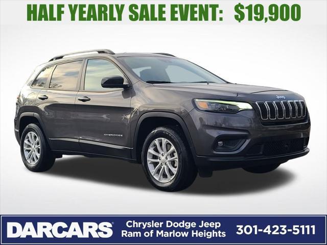 used 2022 Jeep Cherokee car, priced at $19,900