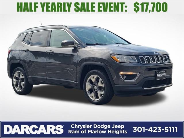 used 2018 Jeep Compass car, priced at $17,700