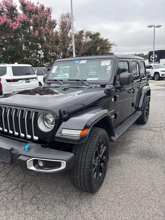 used 2022 Jeep Wrangler Unlimited 4xe car, priced at $32,995