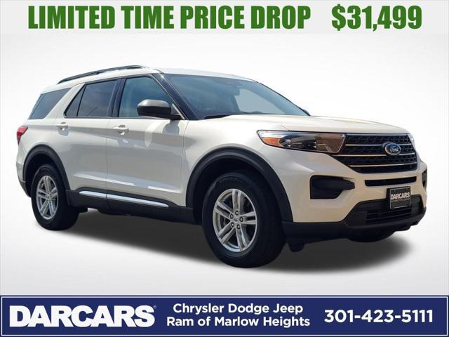 used 2022 Ford Explorer car, priced at $31,499