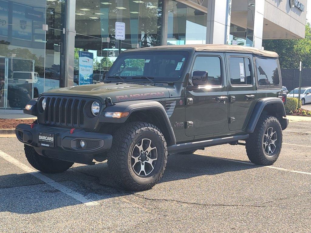 used 2022 Jeep Wrangler Unlimited car, priced at $35,900