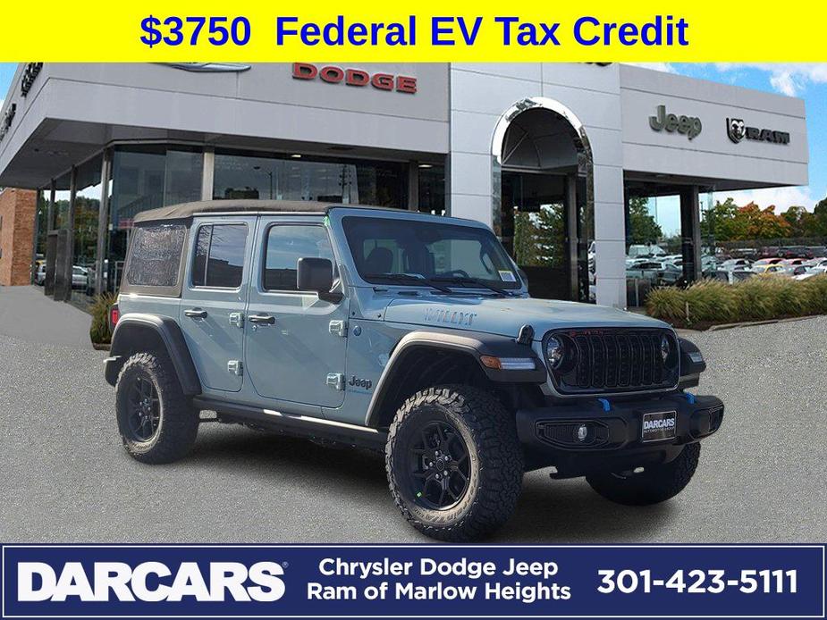 new 2024 Jeep Wrangler 4xe car, priced at $50,895