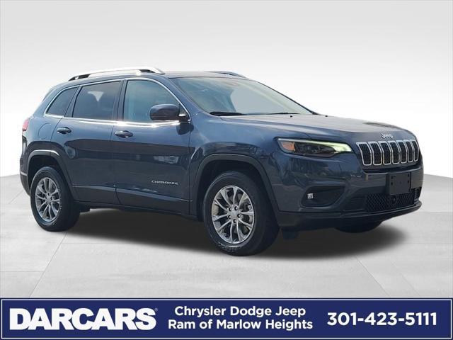 used 2021 Jeep Cherokee car, priced at $23,650