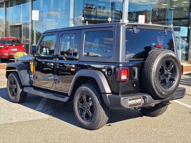 used 2020 Jeep Wrangler Unlimited car, priced at $27,495