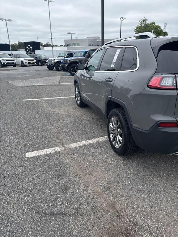 used 2021 Jeep Cherokee car, priced at $19,900