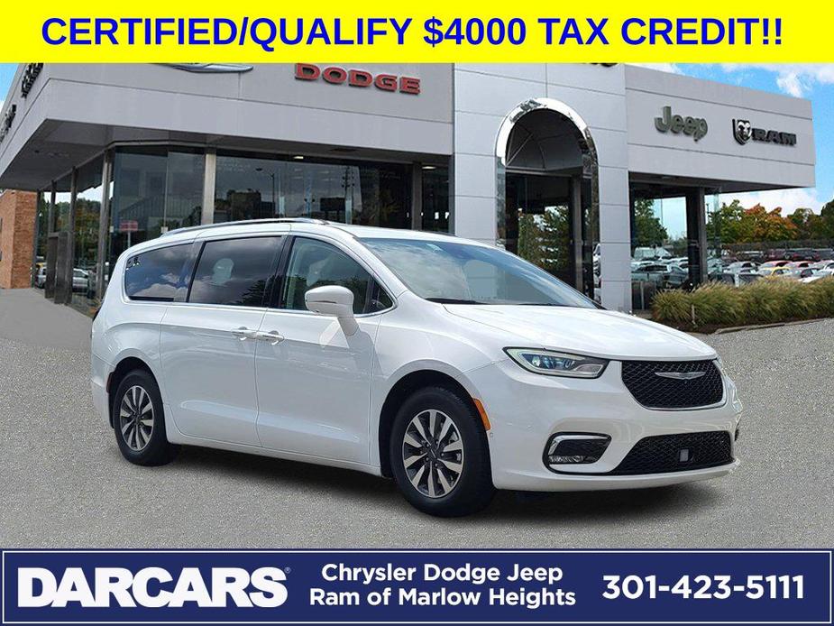 used 2021 Chrysler Pacifica Hybrid car, priced at $24,500