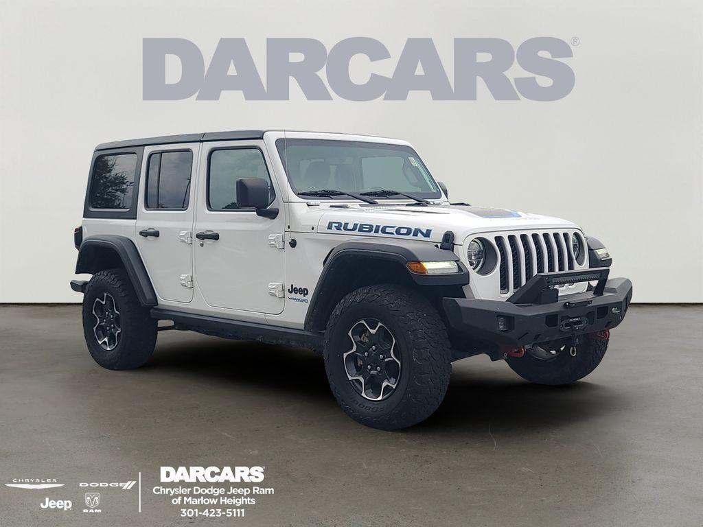 used 2022 Jeep Wrangler Unlimited 4xe car, priced at $28,900