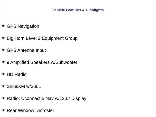 used 2025 Ram 1500 car, priced at $43,900