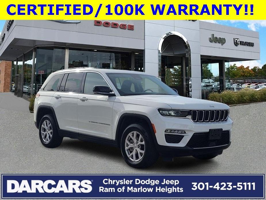 used 2022 Jeep Grand Cherokee car, priced at $34,500