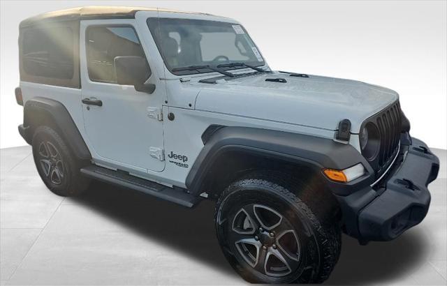 used 2021 Jeep Wrangler car, priced at $26,500