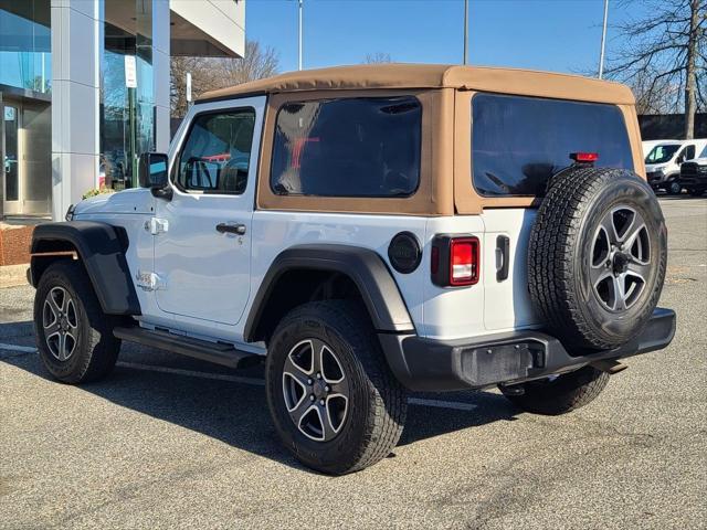 used 2021 Jeep Wrangler car, priced at $24,695