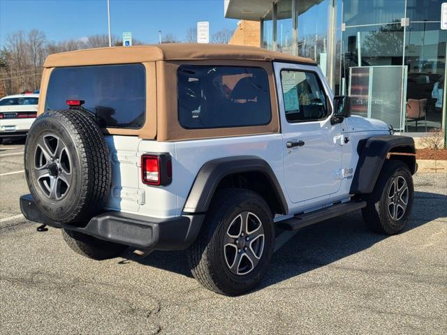 used 2021 Jeep Wrangler car, priced at $24,695