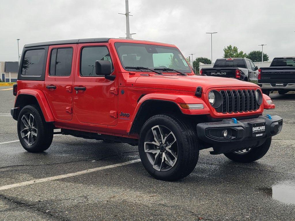 used 2024 Jeep Wrangler 4xe car, priced at $31,300