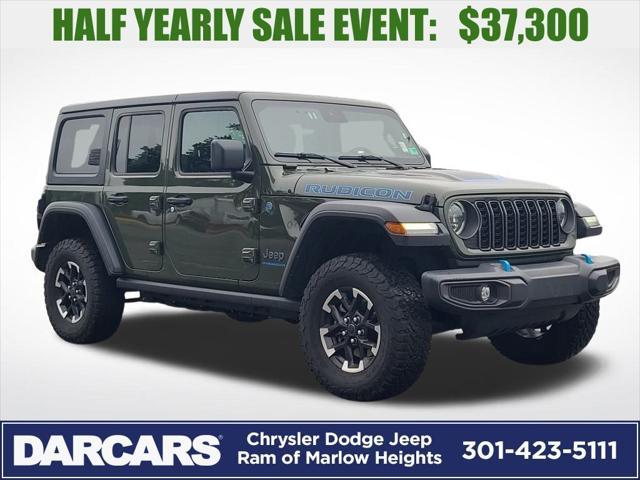 used 2024 Jeep Wrangler 4xe car, priced at $37,300