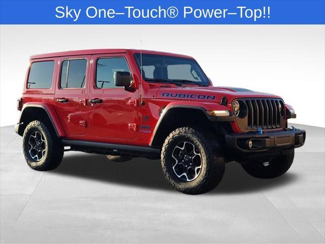 used 2021 Jeep Wrangler Unlimited 4xe car, priced at $33,895