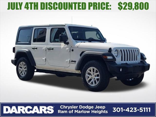 used 2023 Jeep Wrangler car, priced at $29,800