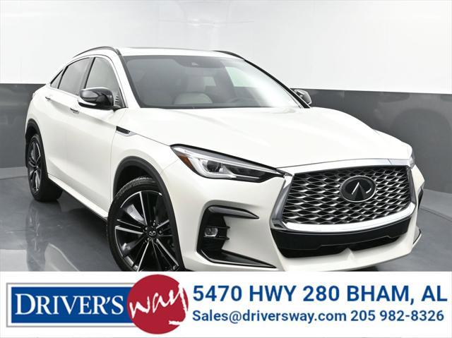 used 2022 INFINITI QX55 car, priced at $32,155