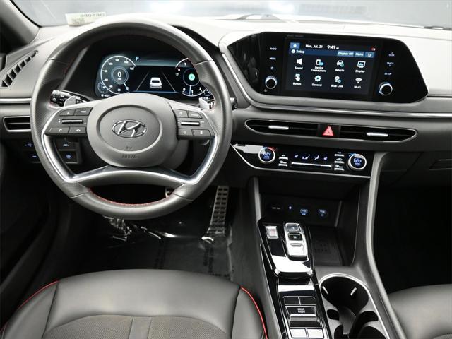 used 2021 Hyundai Sonata car, priced at $21,250