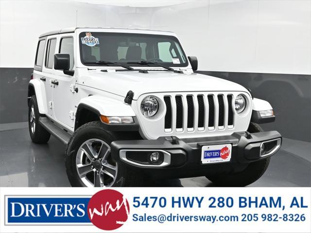 used 2022 Jeep Wrangler Unlimited car, priced at $33,500