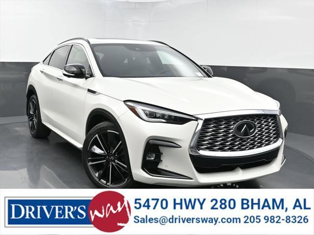 used 2022 INFINITI QX55 car, priced at $35,997
