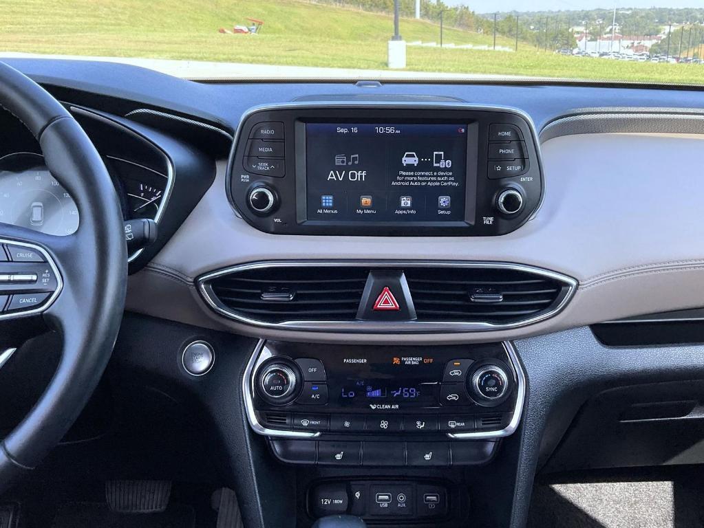 used 2020 Hyundai Santa Fe car, priced at $14,700
