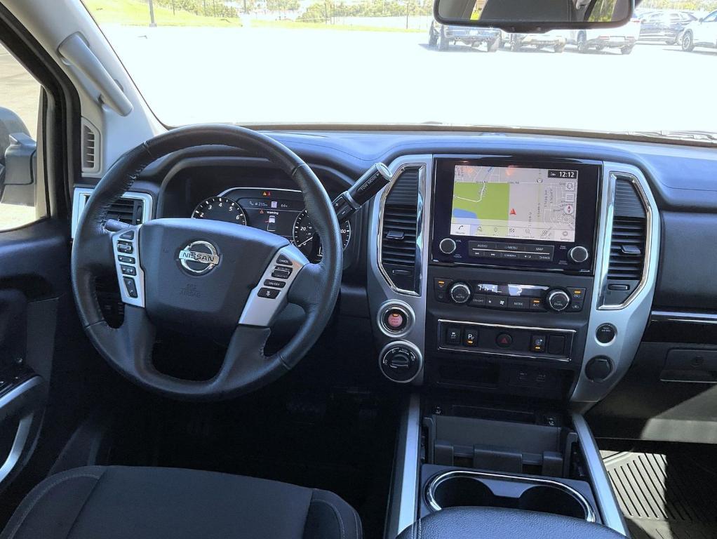 used 2021 Nissan Titan car, priced at $34,098