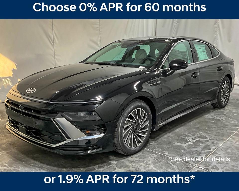 new 2025 Hyundai Sonata Hybrid car, priced at $34,579