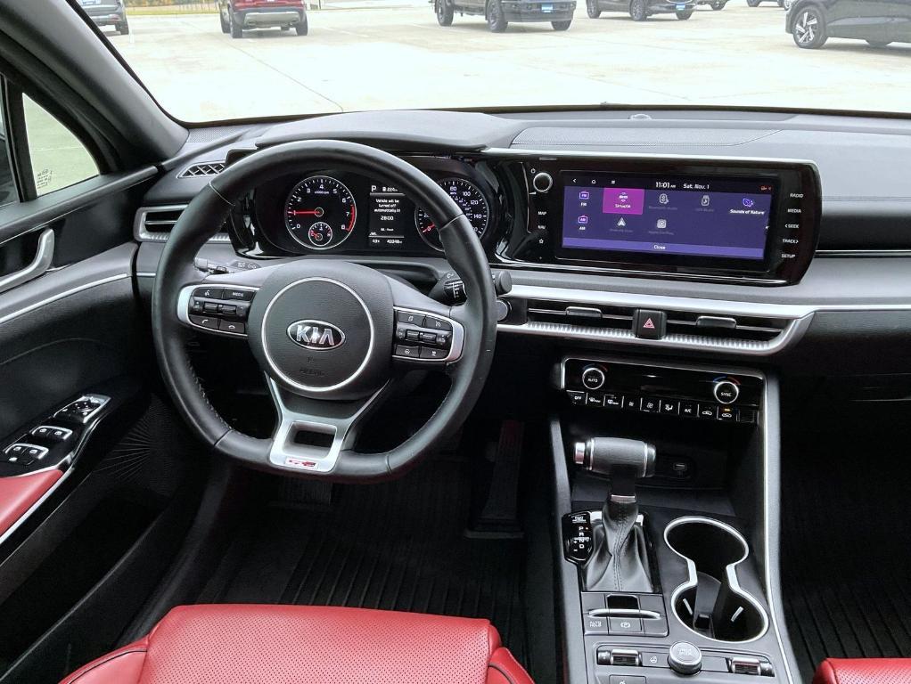 used 2021 Kia K5 car, priced at $24,444