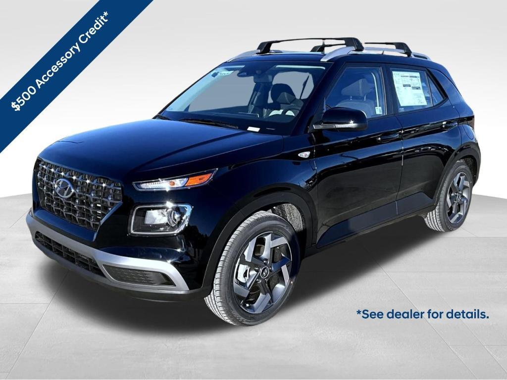 new 2025 Hyundai Venue car, priced at $23,843