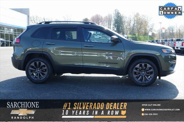 used 2021 Jeep Cherokee car, priced at $22,900